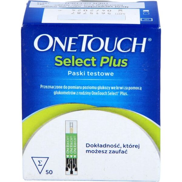 ONE TOUCH Select Plus Blutzucker Teststreifen 50 St.