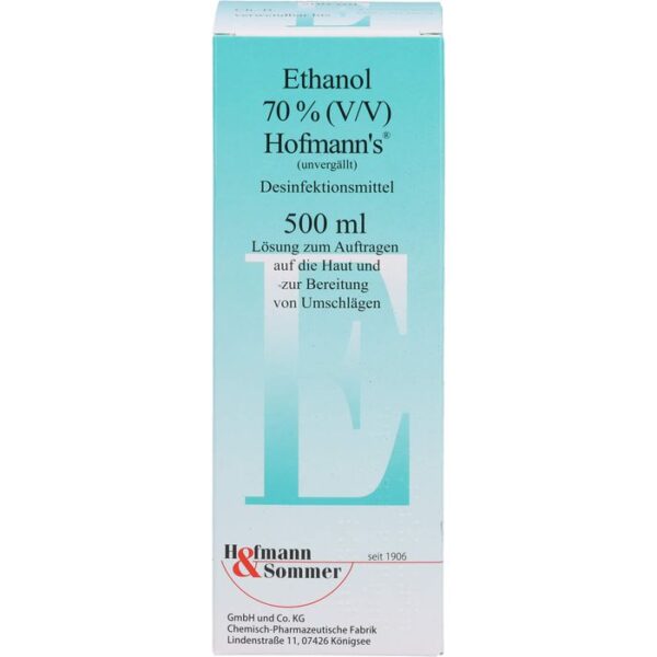 ETHANOL 70% V/V Hofmann's 500 ml