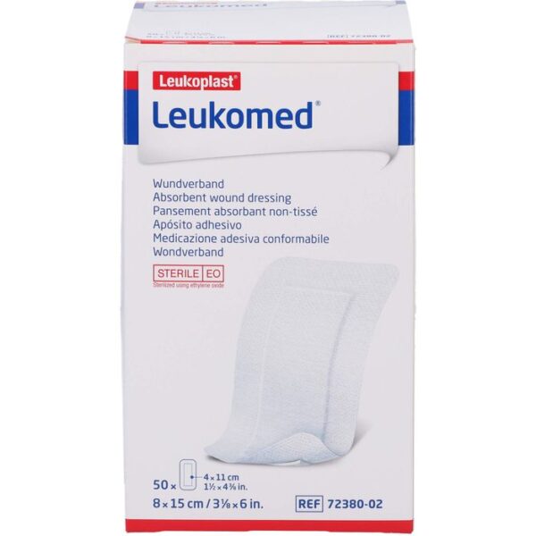 LEUKOMED sterile Pflaster 8x15 cm 50 St.