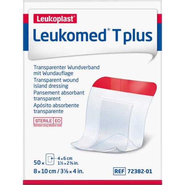 LEUKOMED transp.plus sterile Pflaster 8x10 cm 50 St.