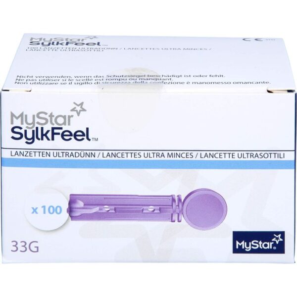 MYSTAR SylkFeel Lanzetten 33 G 100 St.