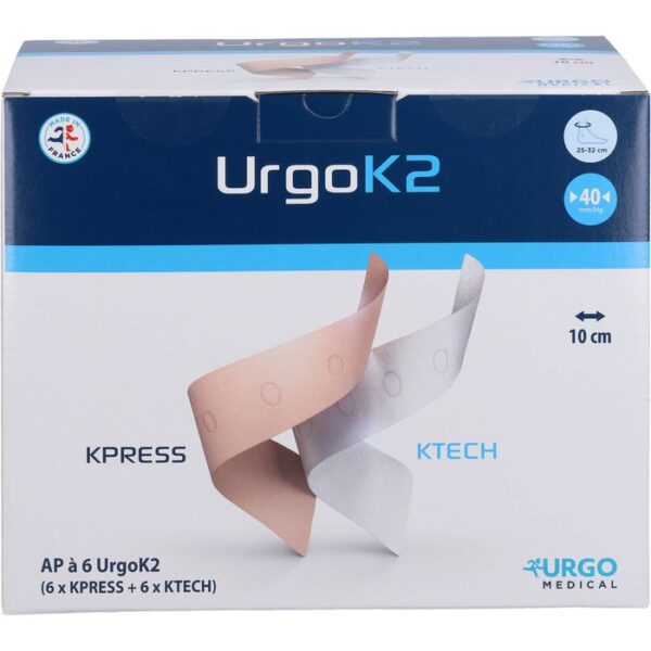 URGOK2 Kompr.Syst.10cm Knöchelumf.25-32cm 6 St.