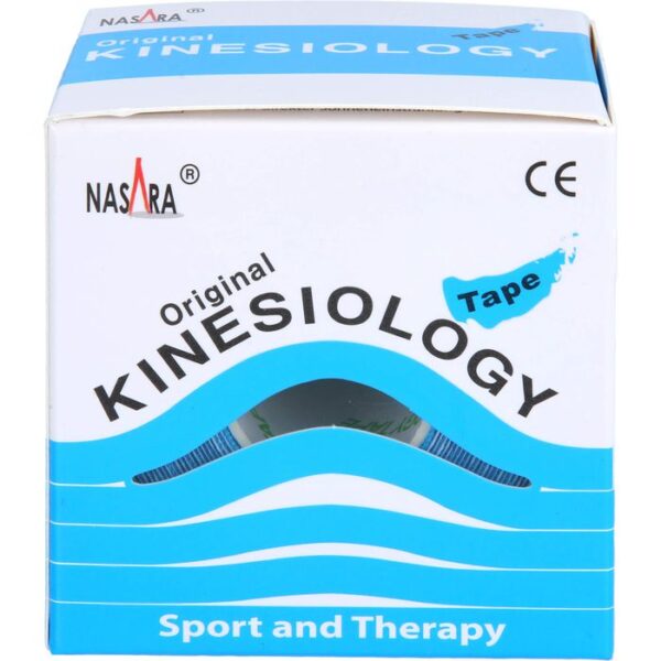 NASARA Kinesiotape 5 cmx5 m blau 1 St.