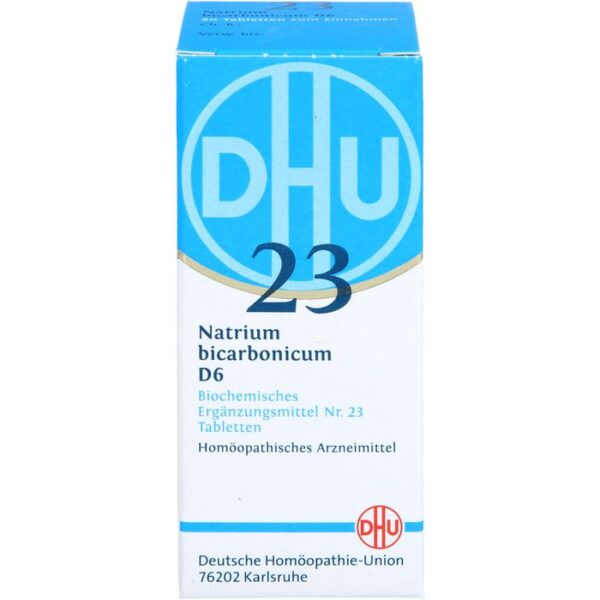 BIOCHEMIE DHU 23 Natrium bicarbonicum D 6 Tabl. 80 St.