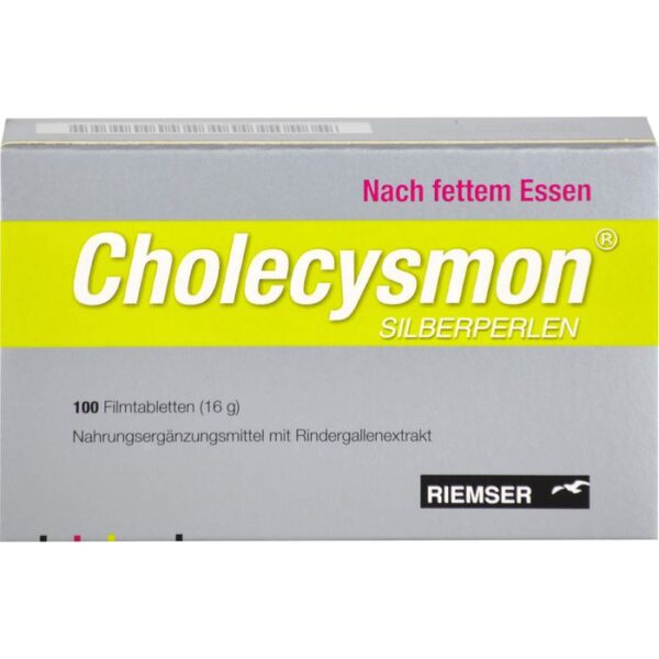 CHOLECYSMON Silberperlen 100 St.