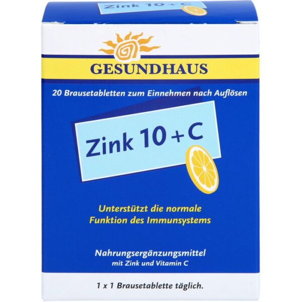 ZINK 10+C Brausetabletten 20 St.