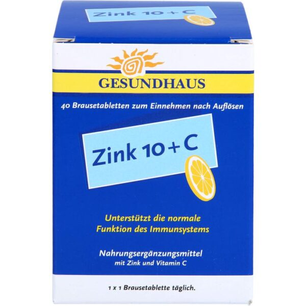 ZINK 10+C Brausetabletten 40 St.