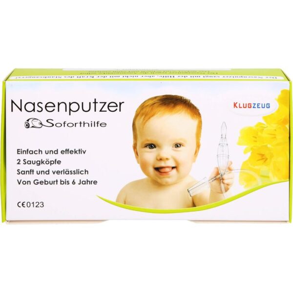 KLUGZEUG Nasenputzer Soforthilfe Nasensauger 1 St.