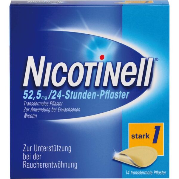 NICOTINELL 21 mg/24-Stunden-Pflaster 52,5mg 14 St.