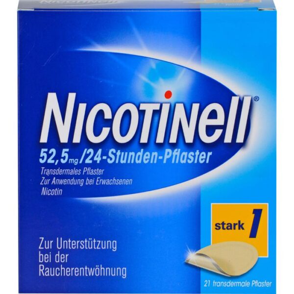 NICOTINELL 21 mg/24-Stunden-Pflaster 52,5mg 21 St.