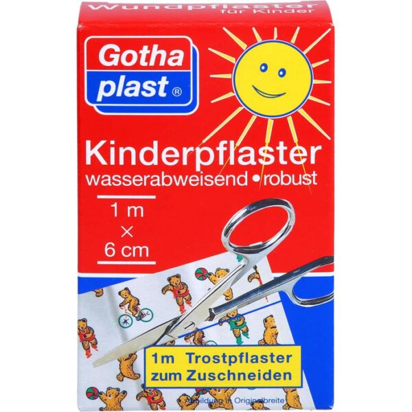 GOTHAPLAST Kinderpflaster 6 cmx1 m 1 St.