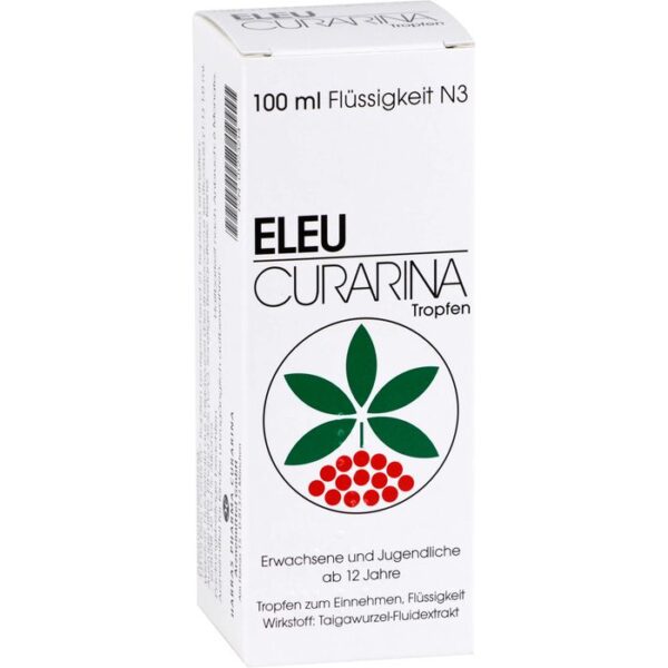 ELEU Curarina Tropfen 1ml Taigawurzel-Fluidextrakt 100 ml