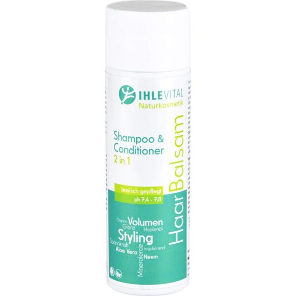 IHLEVITAL basischer Haarbalsam Shampoo 200 ml