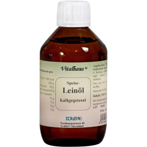 LEINÖL KALTGEPRESST Vitalhaus 250 ml