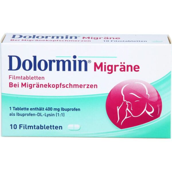 DOLORMIN Migräne Filmtabletten 10 St.