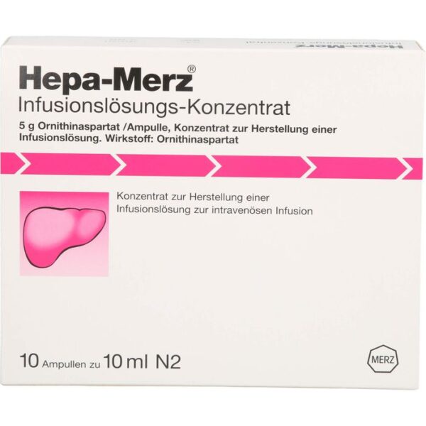 HEPA-MERZ Infusionslösungs-Konzentrat Ampullen 100 ml