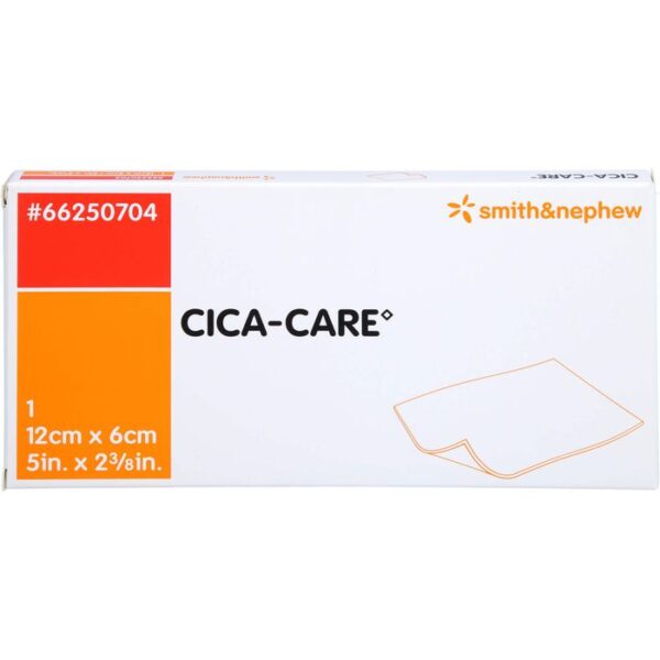 CICA CARE 6x12 cm dünne Silikongelplat.z.Narbenb. 1 St.