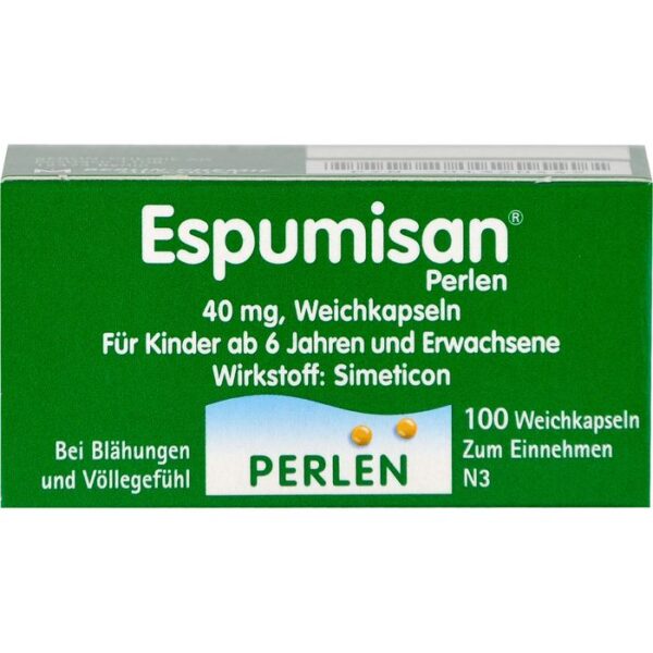 ESPUMISAN Perlen 40 mg Weichkapseln 100 St.