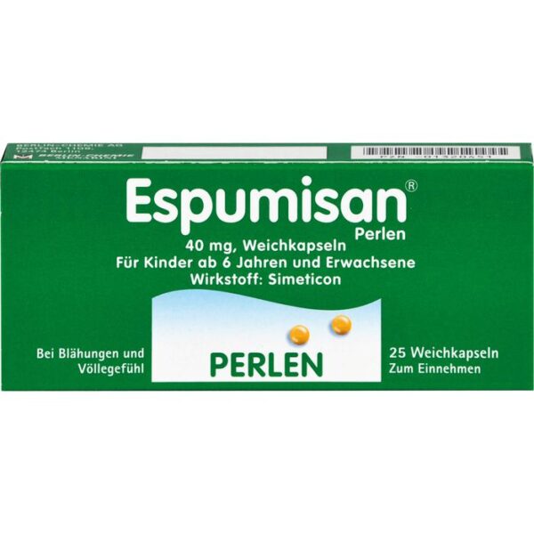 ESPUMISAN Perlen 40 mg Weichkapseln 25 St.