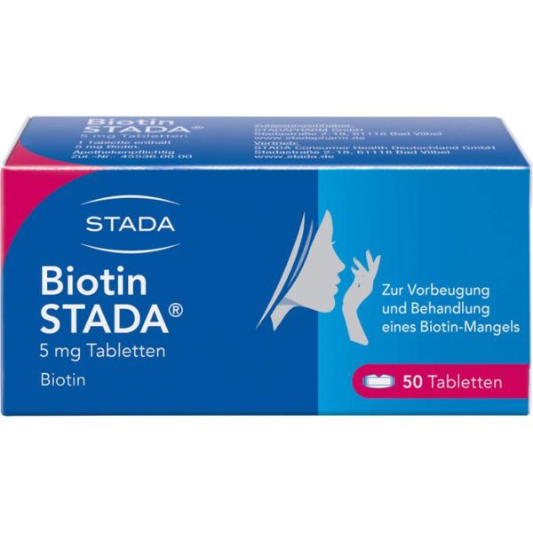 BIOTIN STADA 5 mg Tabletten 50 St.