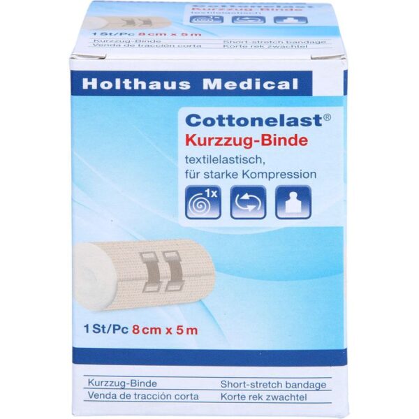 KURZZUGBINDE Cottonelast 8 cmx5 m 1 St.