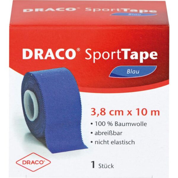 DRACO TAPEVERBAND 3,8 cmx10 m blau 1 St.