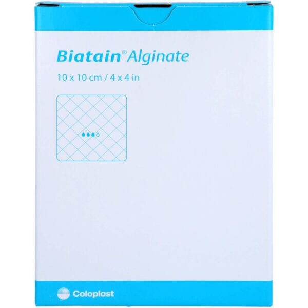 BIATAIN Alginate Kompressen 10x10 cm 10 St.