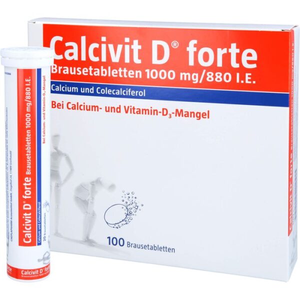 CALCIVIT D forte Brausetabletten 100 St.