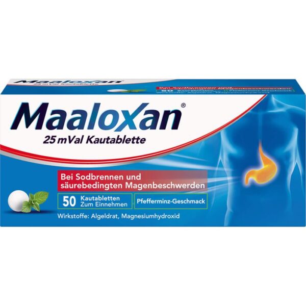 MAALOXAN 25 mVal Kautabletten 50 St.