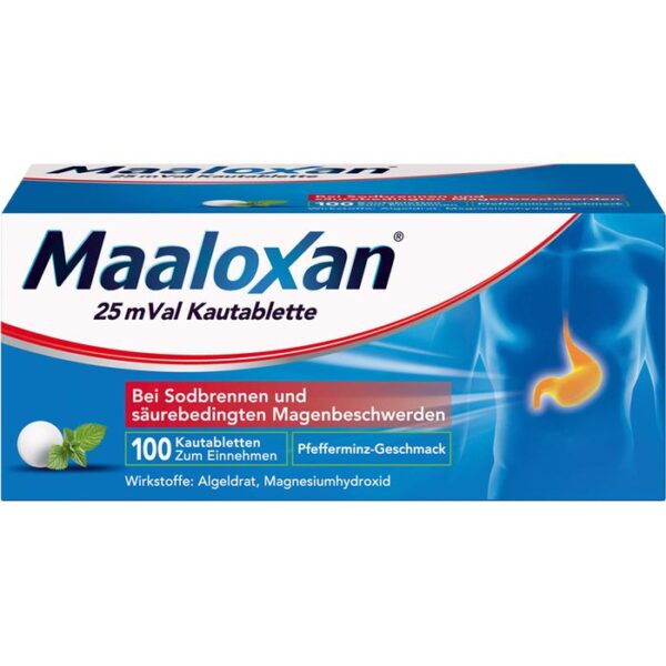 MAALOXAN 25 mVal Kautabletten 100 St.