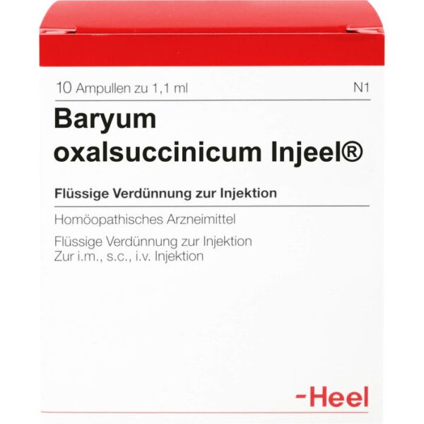 BARYUM oxalsuccinicum Injeel Ampullen 10 St.