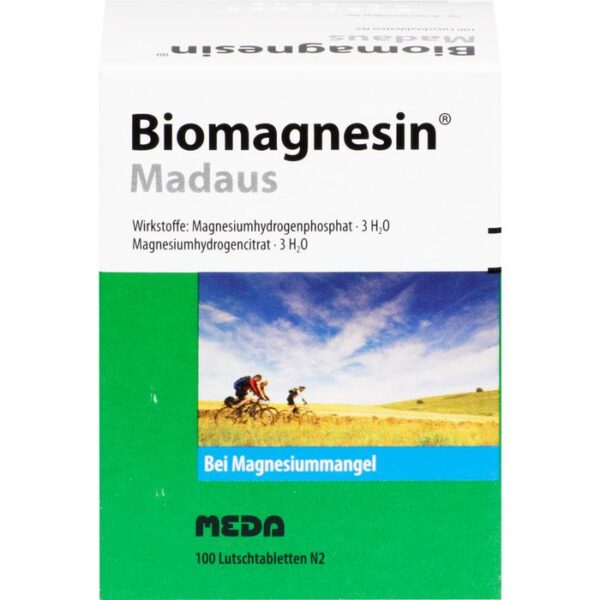 BIOMAGNESIN Madaus Lutschtabletten 100 St.