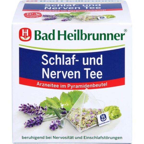 BAD HEILBRUNNER Schlaf- und Nerven Tee Pyramidenb. 25,5 g