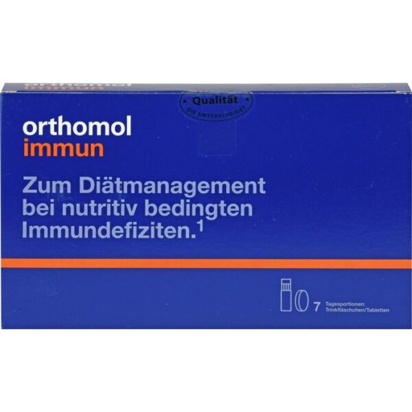 ORTHOMOL Immun Trinkfläschchen/Tabl.Kombipack. 7 St.