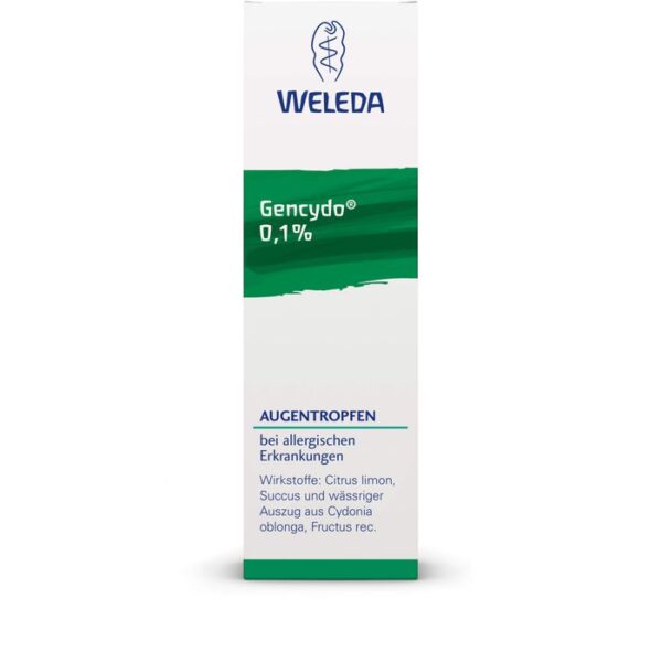 GENCYDO 0,1% Augentropfen 10 ml