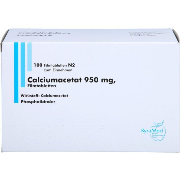 CALCIUMACETAT 950 mg Filmtabletten 100 St.