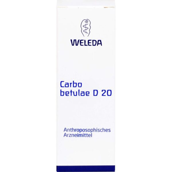 CARBO BETULAE D 20 Trituration 20 g