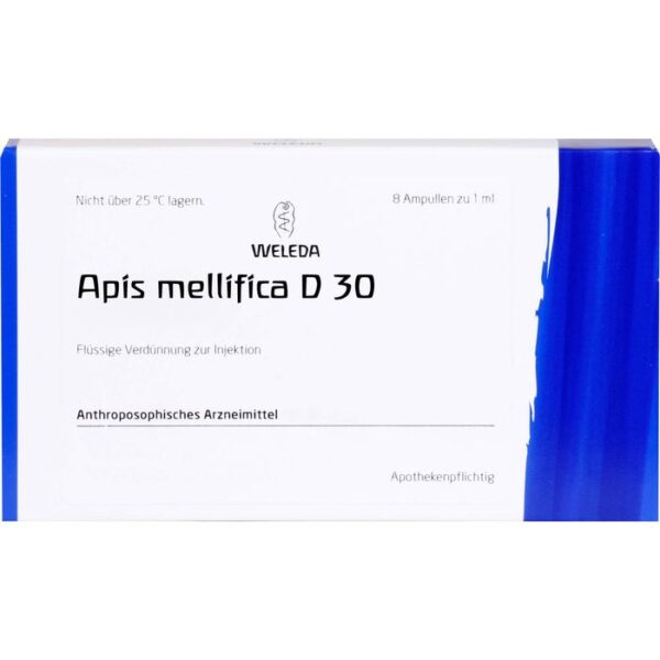 APIS MELLIFICA D 30 Ampullen 8 St.