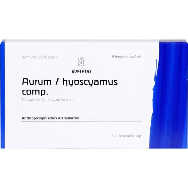 AURUM/HYOSCYAMUS comp.Ampullen 8 ml