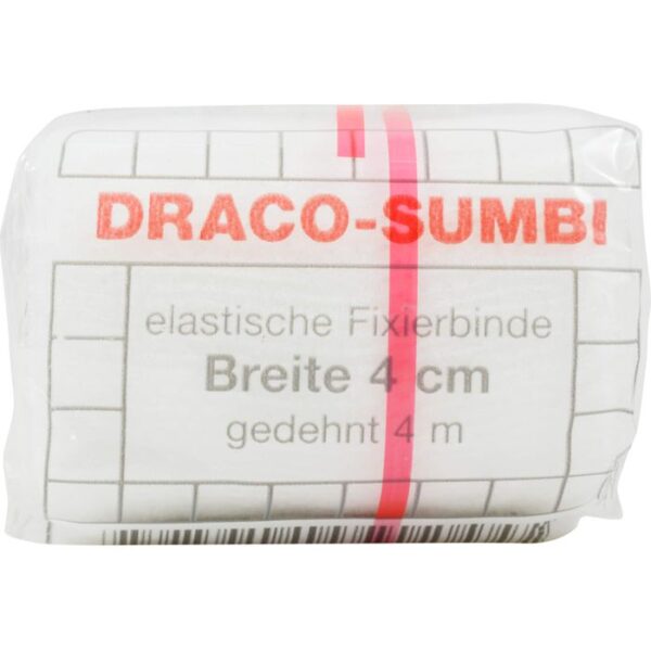 DRACOSUMBI Fixierbinde 4 cmx4 m weiß 1 St.