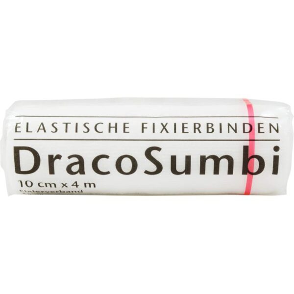 DRACOSUMBI Fixierbinde 10 cmx4 m weiß 1 St.