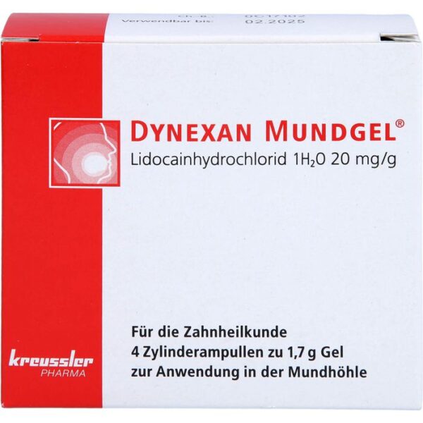 DYNEXAN Mundgel Zylinderampullen 6,8 g