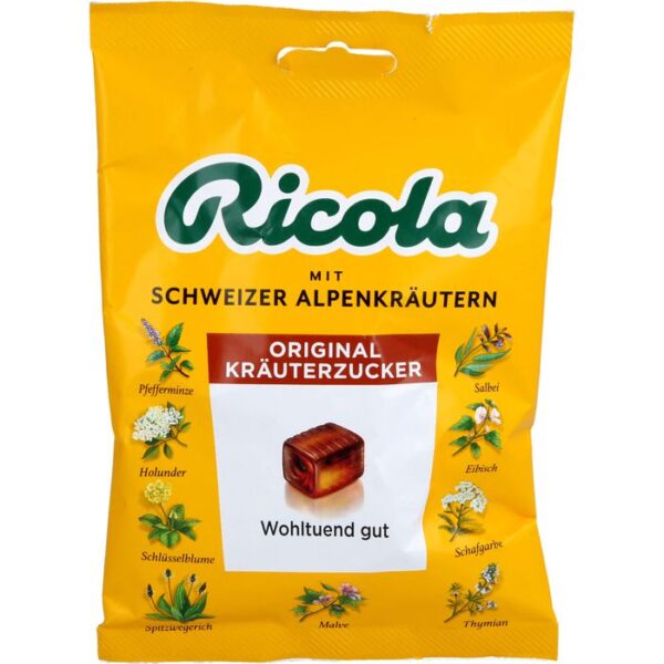 RICOLA m.Z.Beutel Kräuter Bonbons 75 g