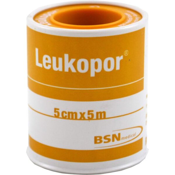 LEUKOPOR 5 cmx5 m 1 St.