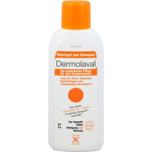 DERMOLAVAL Duschgel+Shampoo f.d.Hautpatienten 200 ml