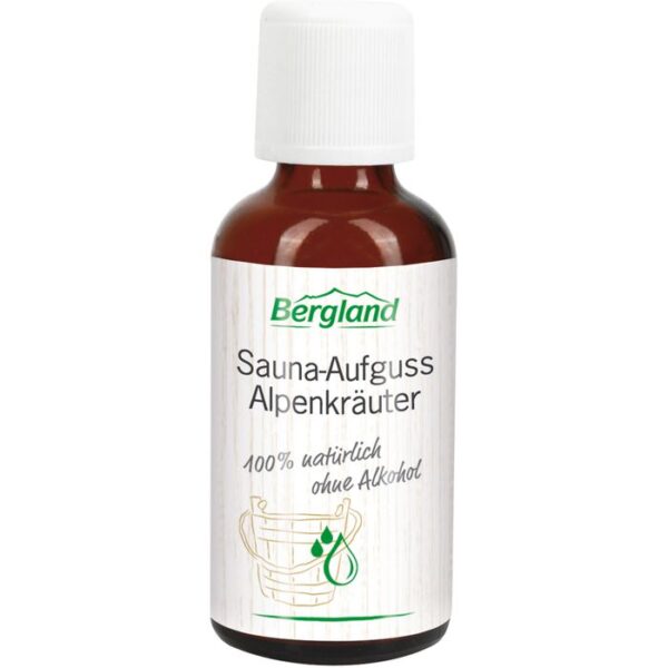 SAUNA AUFGUSS Konzentrat Alpenkräuter 50 ml