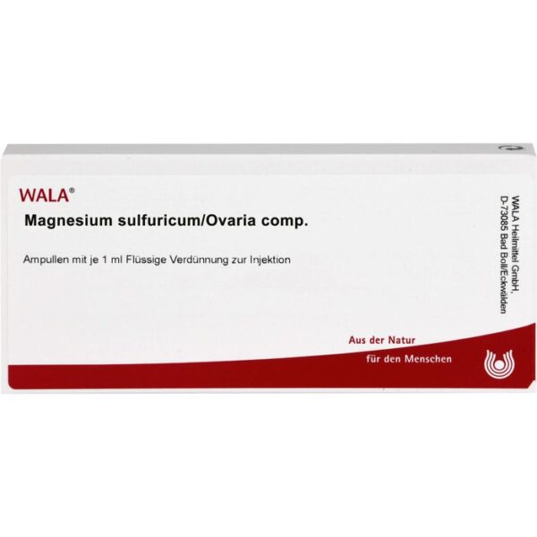 MAGNESIUM SULFURICUM/Ovaria comp.Ampullen 10 ml