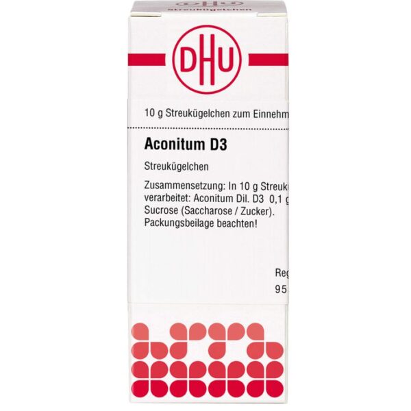 ACONITUM D 3 Globuli 10 g