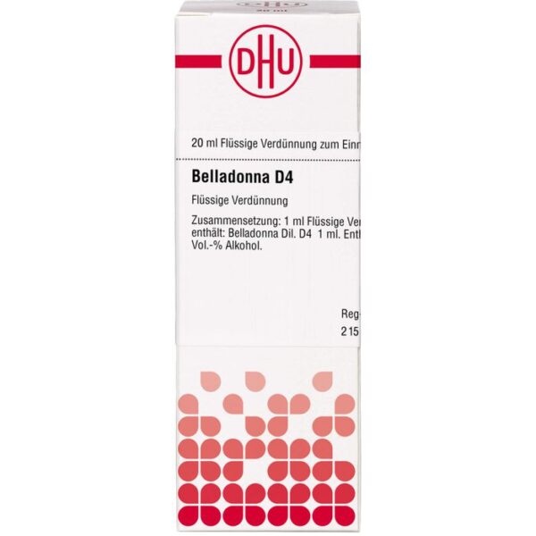 BELLADONNA D 4 Dilution 20 ml