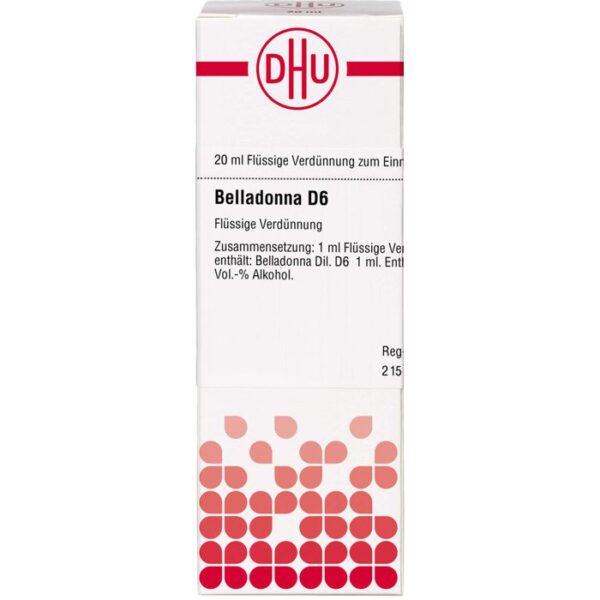 BELLADONNA D 6 Dilution 20 ml